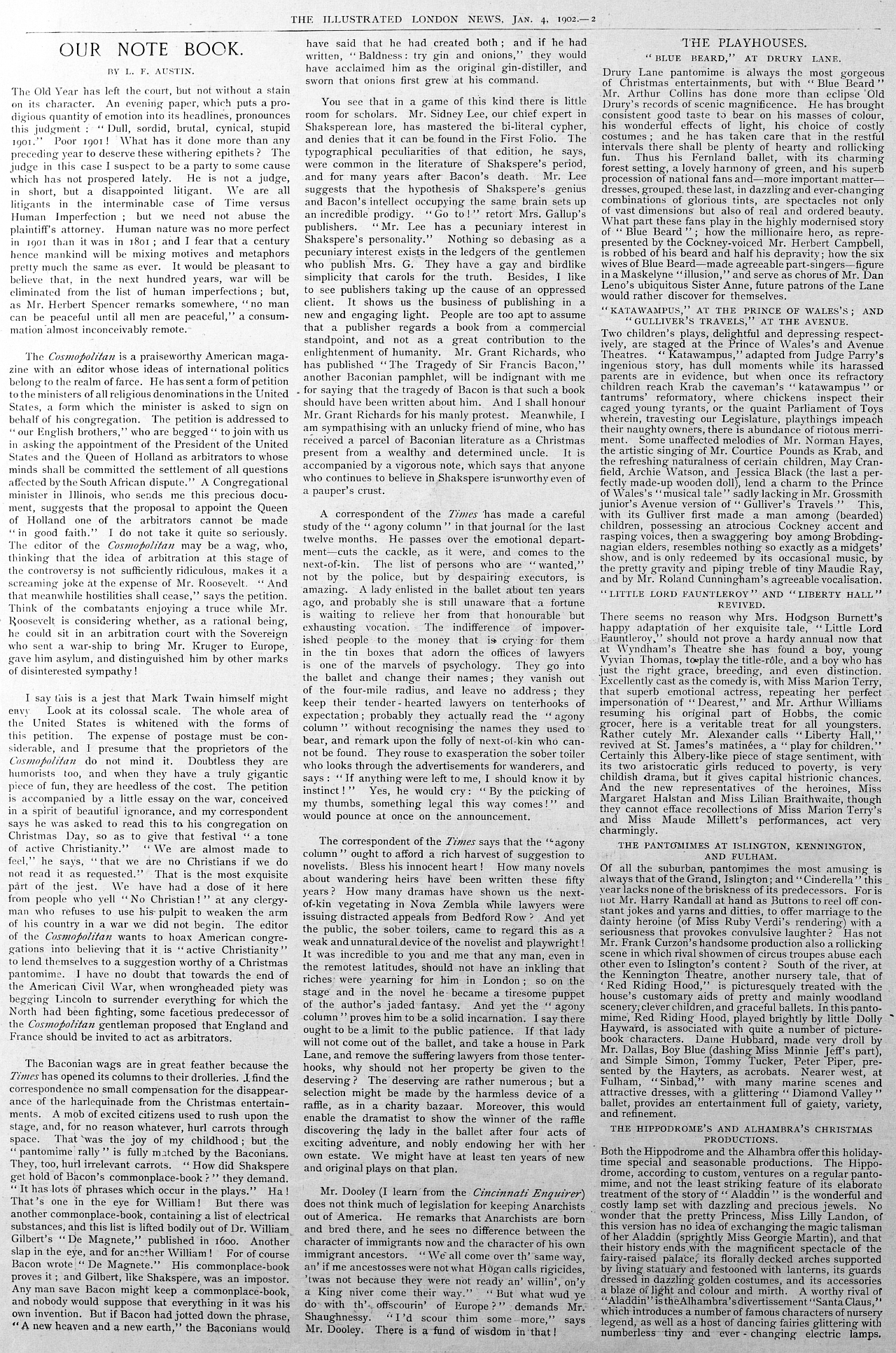 jan 4 1902 text